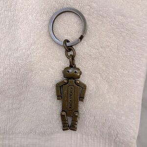 Coach Robot Keychain